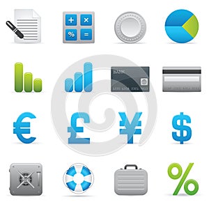 Finance Icons | Indigo Series 01