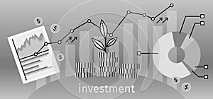 Finance Investment Concept Banner