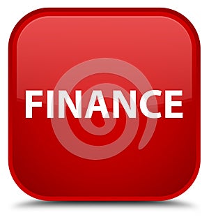 Finance special red square button
