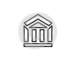 Finance line icon