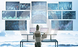 Finance and malware concept