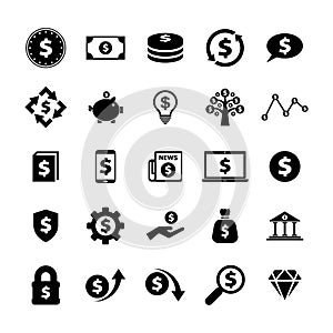 Finance and money icon