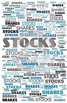 Finance Money Stocks Shares Abstract Background Illustration Header