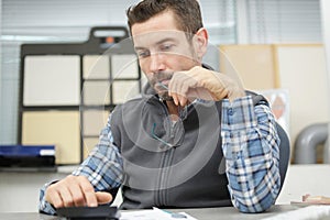 finance office working concept