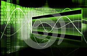 Finance Spreadsheet Tech Graph