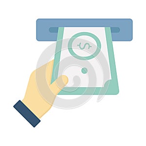 Financeflat vector icon which can easily modify or edit