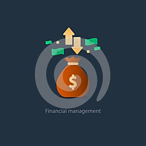Finances and investment management, budget planning