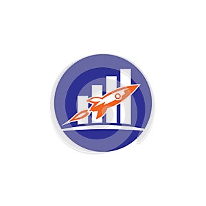 Financial Accounting Logo, Financial Advisers Logo Design Template Vector Icon,