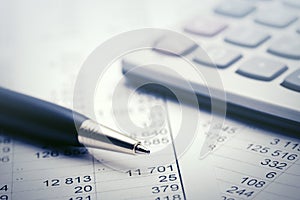Financial accounting photo