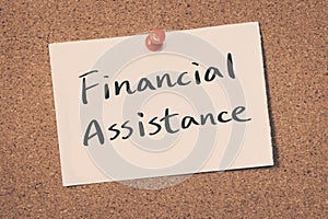 Financial Assistance