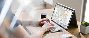 Financial Business Analytics Heatmap Dashboard photo