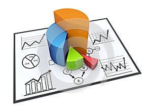 Chart and graphs photo