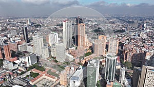 Financial Center At Bogota In District Capital Colombia.