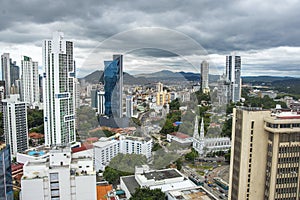 Financial center of Panama City, Panama