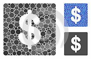 Financial Composition Icon of Circle Dots