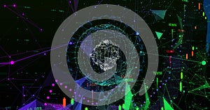 Financial data processing against plexus networks