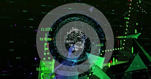 Financial data processing against plexus networks