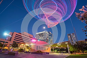 Financial district area of downtown Phoenix Arizona