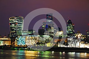 Financial district of the City of London