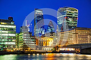 Financial district of the City of London