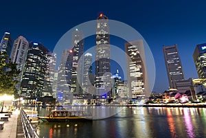 Financial District at Singapore River