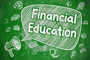 Financial Education - Business Concept.