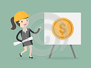 Financial Engineering. Business Concept Illustration