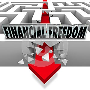 Financial Freedom Break Through Money Problems Bankruptcy Bills