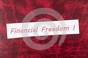 Financial freedom income investment success happy retirement entrepreneur banner