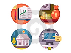 Financial institution money photo