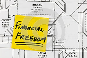 Financial investment freedom prosperity business planning success wealth income