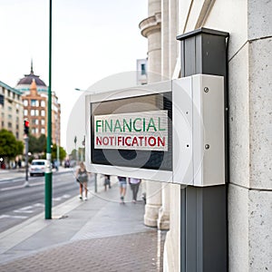 Financial Notification