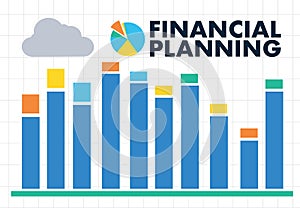 financial planning Retirement planning woman and man at retirement with consultant or adviser