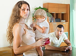 Financial problems in young family