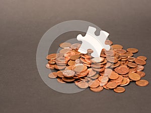 Financial puzzle piece