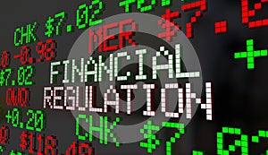 Financial Regulation Government Control Oversight Stock Market 3