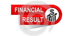 Financial result banner photo