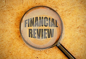 Financial review photo