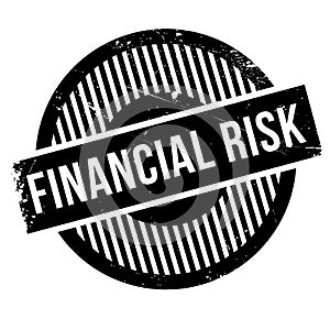 Financial Risk rubber stamp