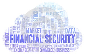 Financial Security word cloud