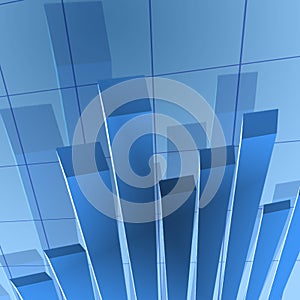 Financial stat background