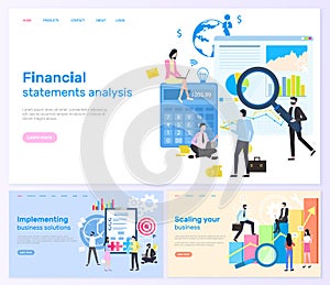 Financial Statements Analysis and Solution Web