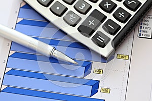 Financial statements (Business Graph or Stock Market Data)