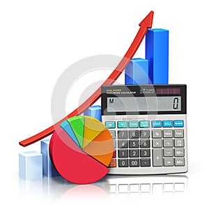 Financial success and accounting concept