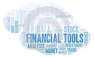 Financial Tools word cloud.