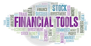 Financial Tools word cloud.