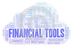 Financial Tools word cloud.