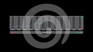 Financial trading infographic