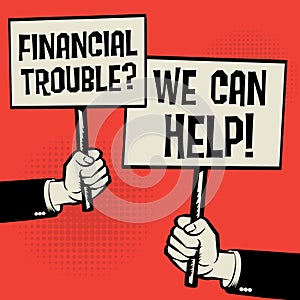 Financial Trouble? We Can Help!