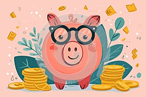 Financial Wellness: A Visual Celebration of Budgeting Success.